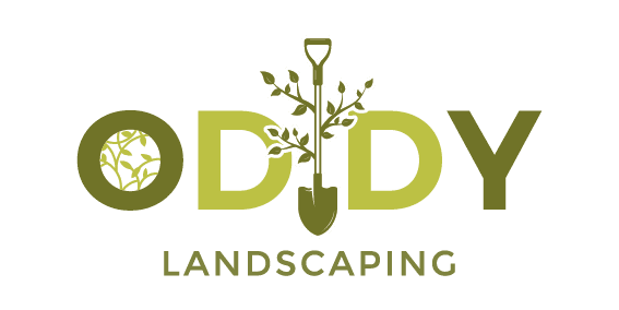 Oddy Landscaping logo — professional landscaping and garden maintenance in Colchester and Essex.